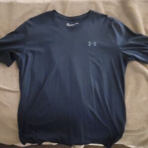 Under Armour Men's Dark Blue Short Sleeve Tee